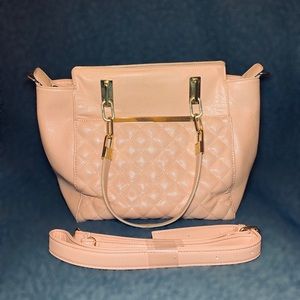 Charming Charlie Satchel Purse - Pink